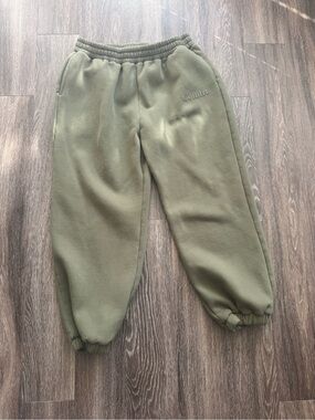 Olive Green Jogger Pants